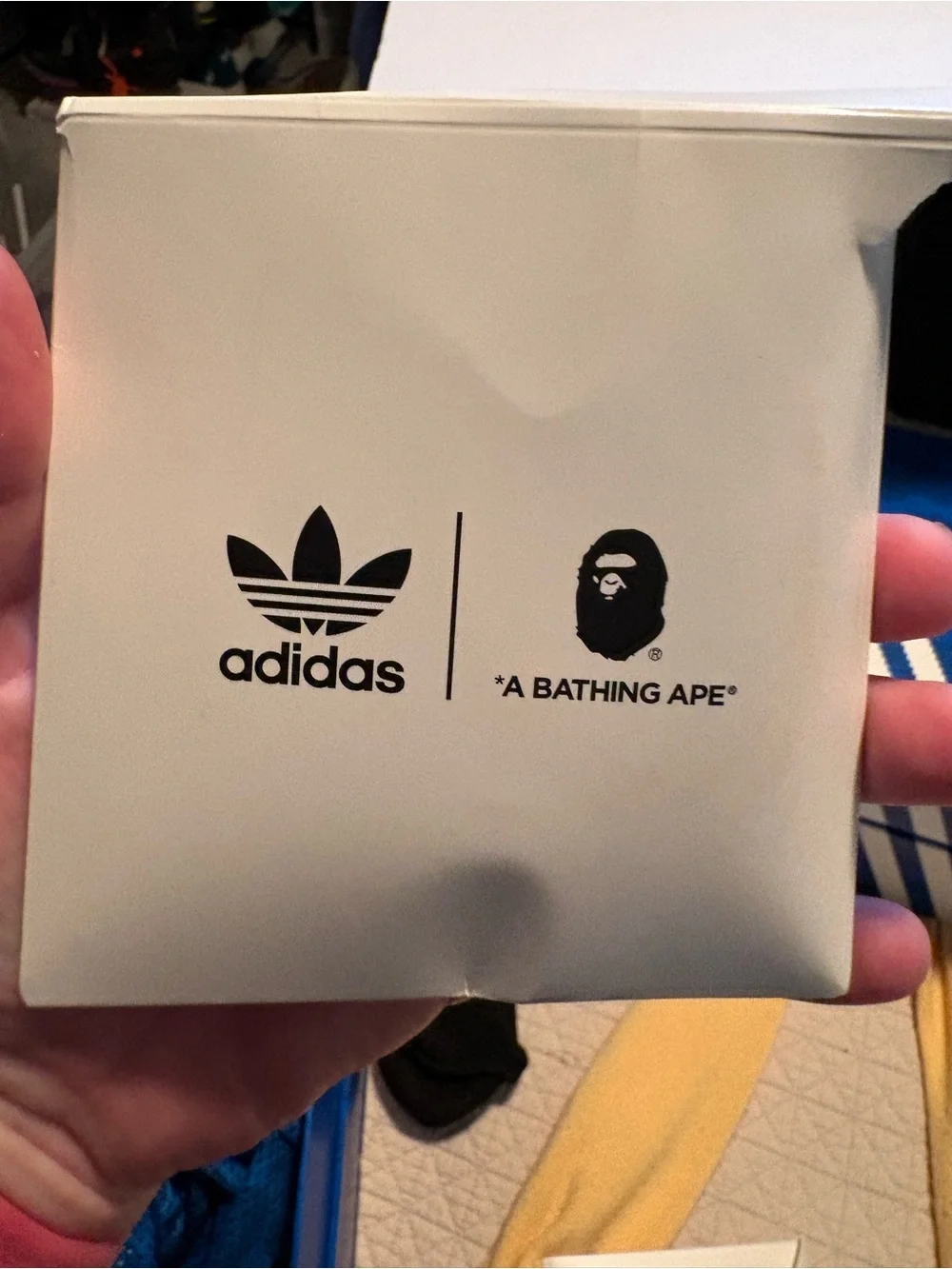 A Bathing Ape Shoe bag comes with 4 bags Tan Drawstring Skirt Cover